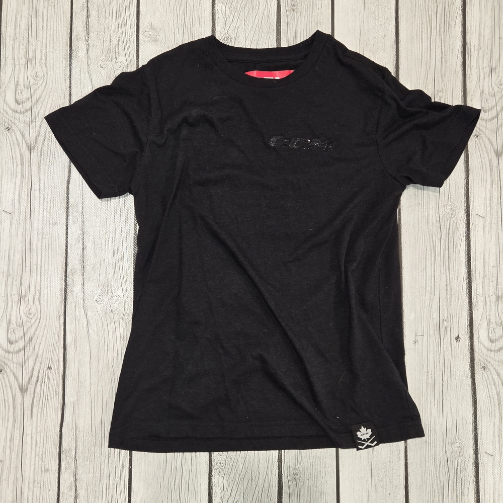 CCM Black Tee with Subtle Logo